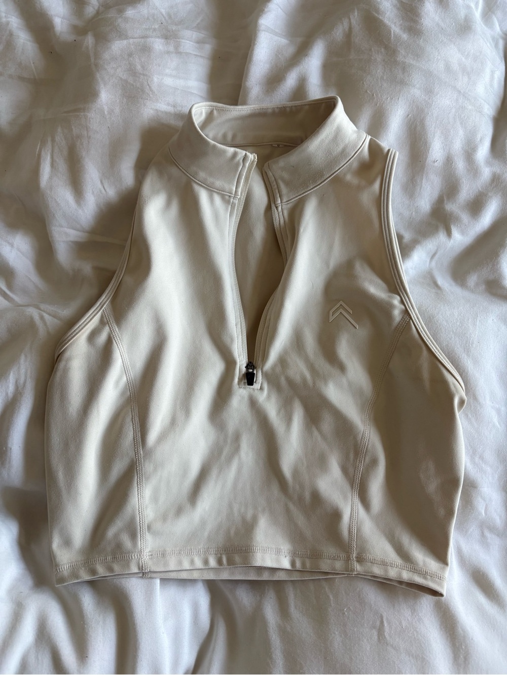 Oner Active Timeless Half Zip Crop Tank - Picture 2 of 6